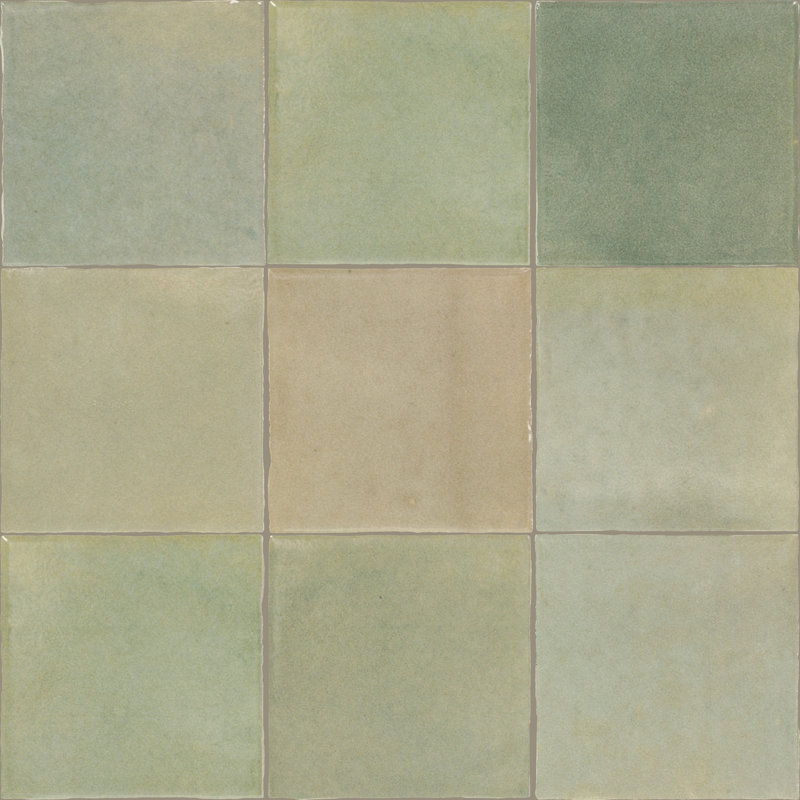 Carreau de céramique 4 "x 4" Itona, Salvia