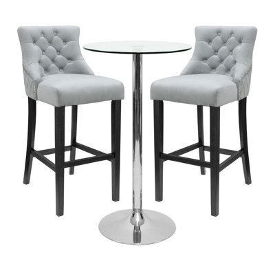 Geremia Glass Dining Set