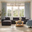 Canapé modulaire Cherylee Chenille Basketweave-113005321