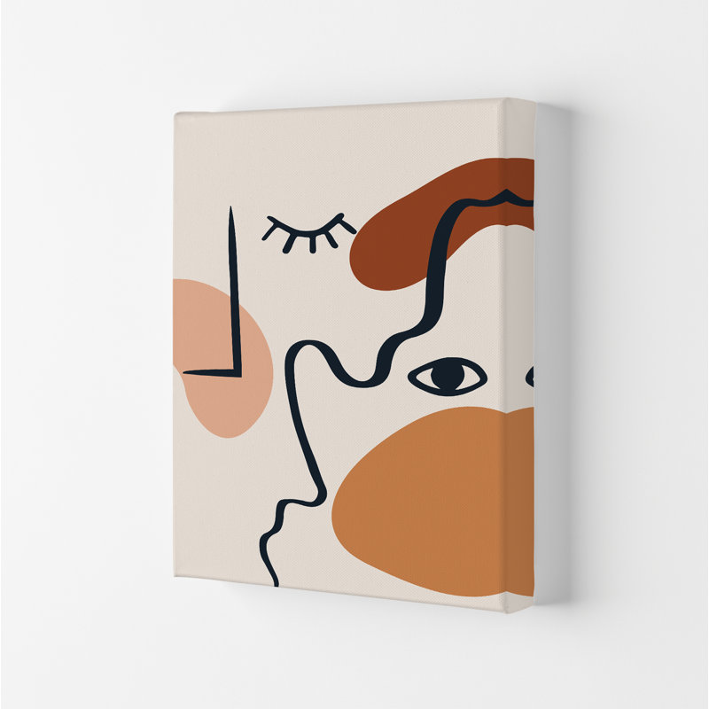 Abstract Lines - Print, No Framed, 84cm H x 60cm W x 1cm D