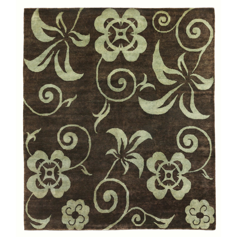 Metropolitan Wool Floral Area Rug, Rectangle 6' x 9'