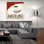 Art mural en verre rouge «Cafe Moderne 3» par Marco Fabiano-277744286