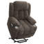 Fauteuil inclinable brun clair Beca-1200948595