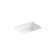 Verticyl 17" Rectangular Under-Mount Bathroom Sink with Overflow Drain
