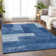 Premium Machine Washable Prisco Navy Rug