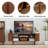 Mid-Century Oval TV Stand for TVs up to 70''-138585755