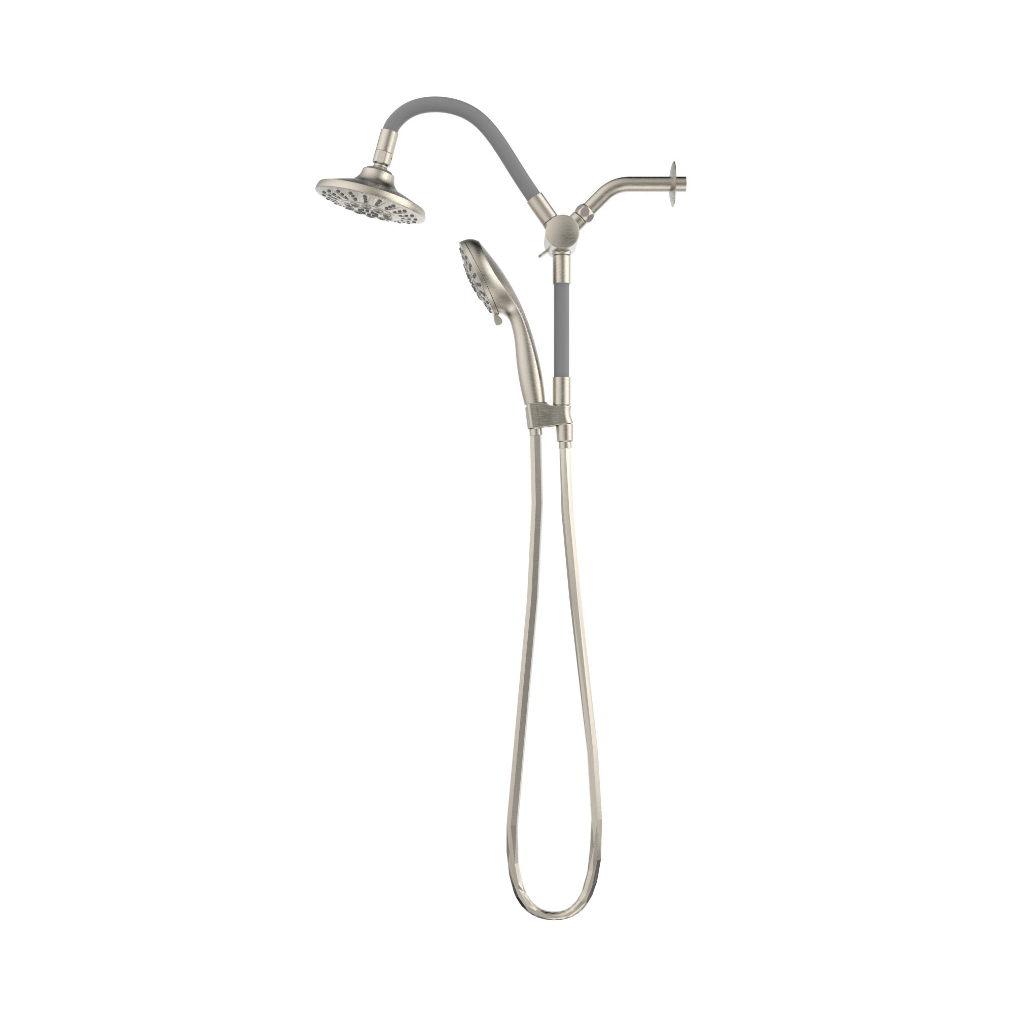 Keeney Manufacturing Company Belanger Retrofit Massage/Jet Dual Shower ...