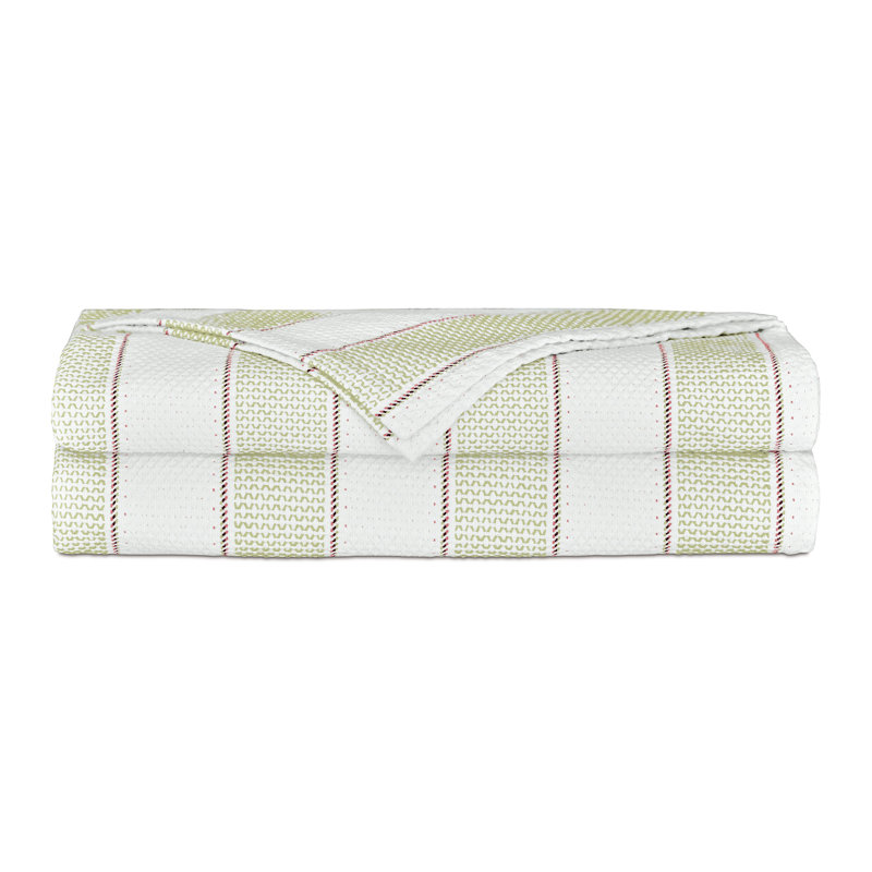 Varenna Striped Coverlet, Queen Coverlet