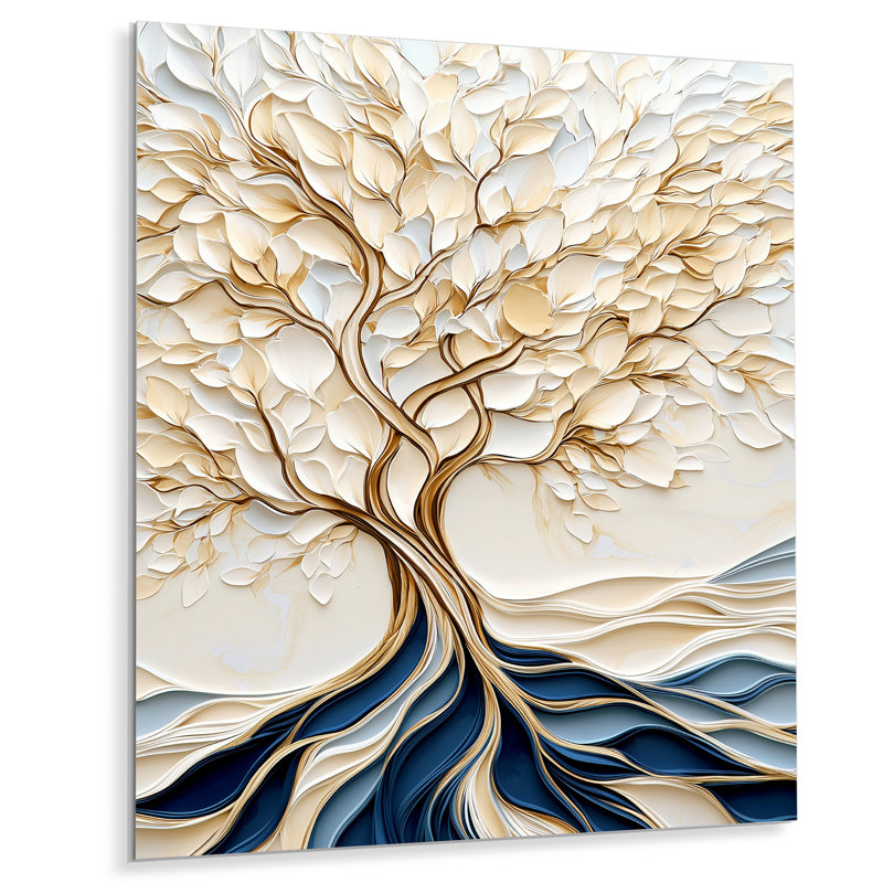 Winter Banyan Tree II, H 32 po x l 16 po x P 0,84 po