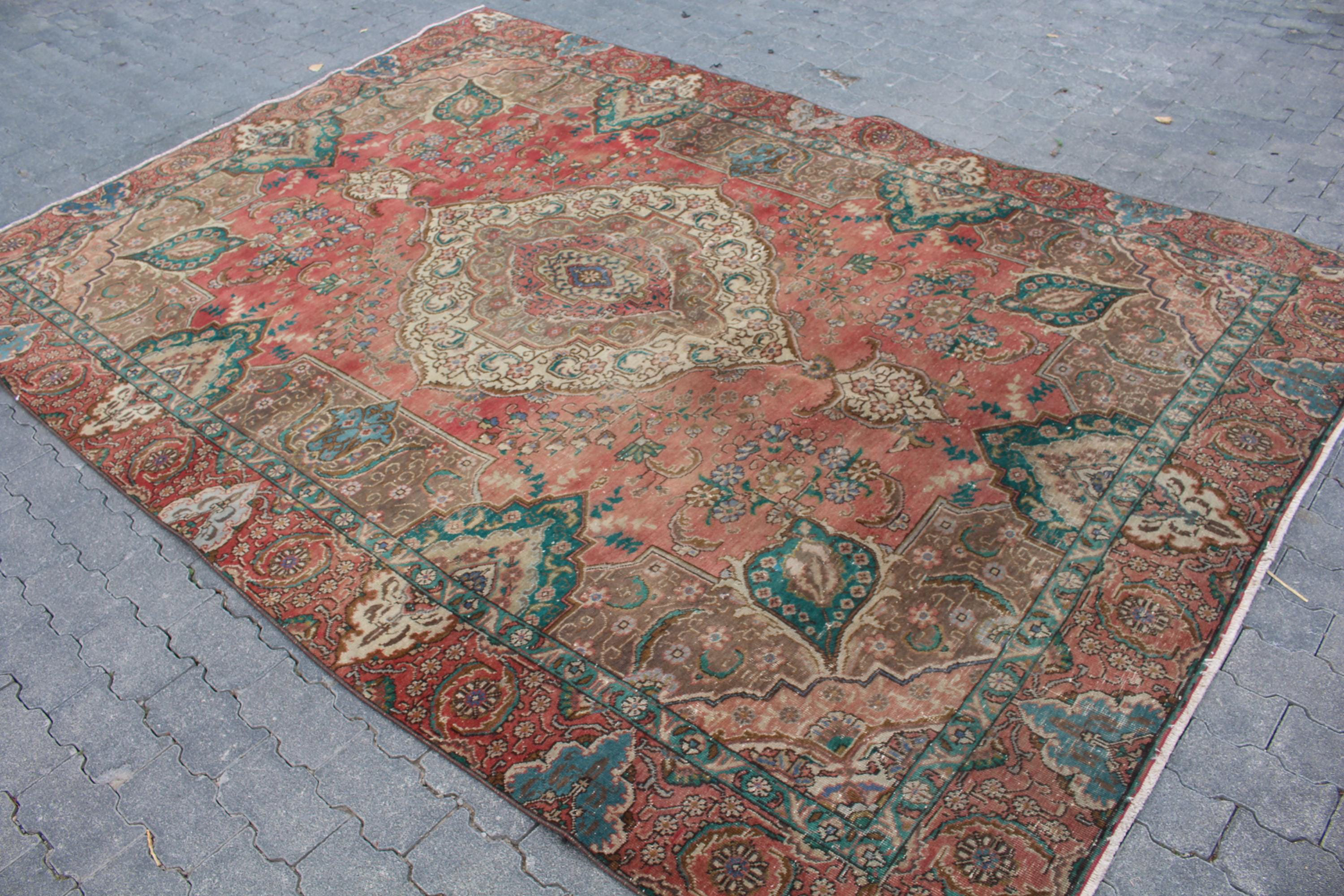Acem Rug Rugs kayra export Hand-Knotted Antique Turkish Acem Rug - Vintage Red ...