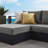 Modway Tahoe Outdoor Patio Powder-Coated Aluminum 2-Piece Right-Facing Chaise Sectional Sofa Set-95616618-95616620