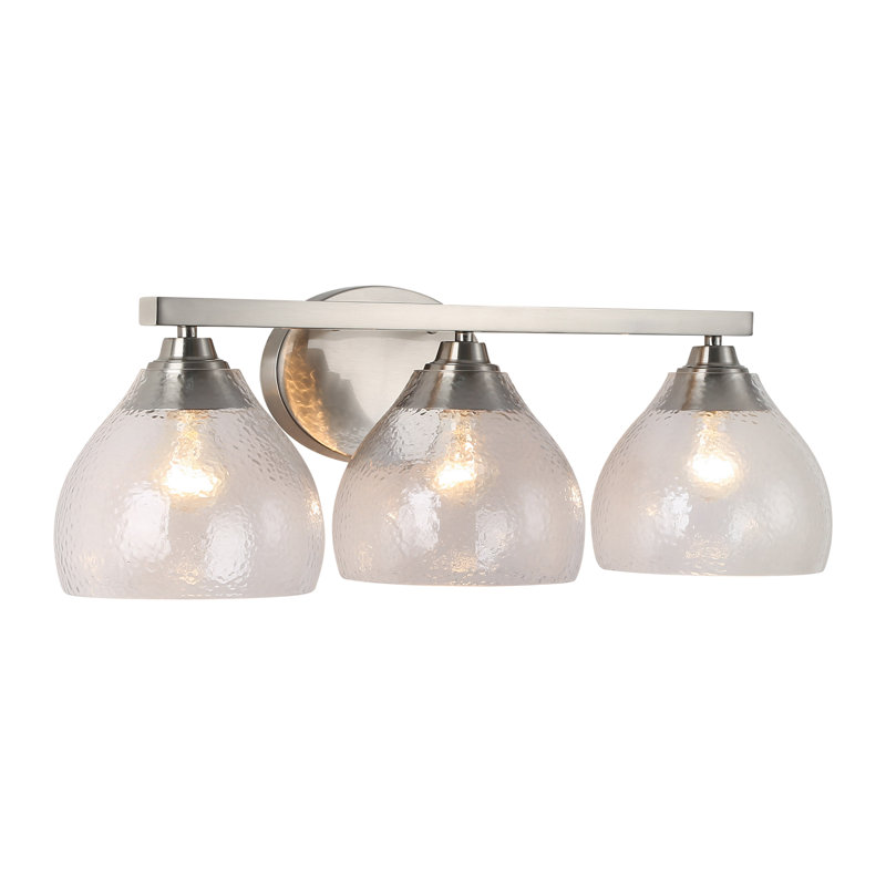 3 - Light Vanity Light - Pewter, Pewter