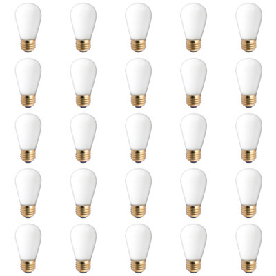 11 W S14 E26/Medium (Standard) Dimmable 2700 K Incandescent Bulb