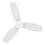 Ventilateur de plafond encastré à moteur à courant continu 48 "sans lumière, télécommande