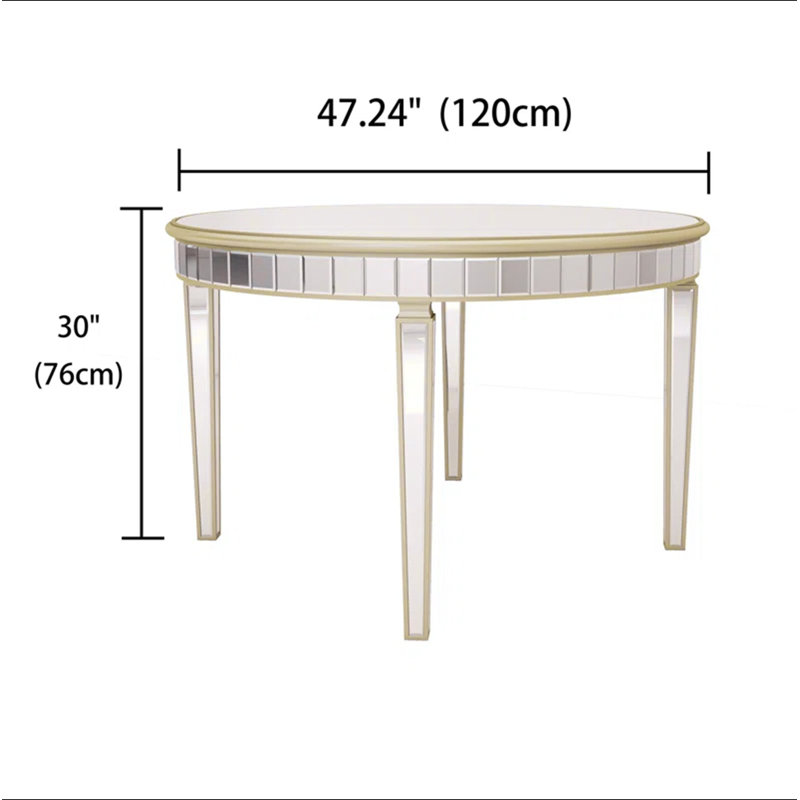 Table de salle à manger 47,24 po