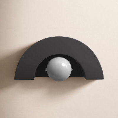 Payam Single Light Dimmable Demilune Sconce