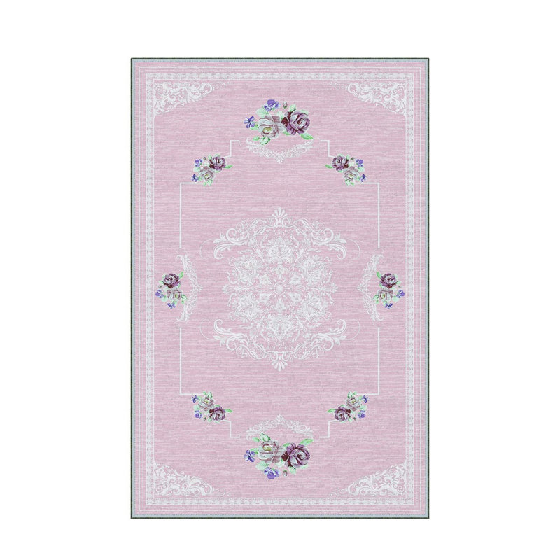 Antibacterial Hall Carpet, 31.5 x 59.1 inches | 100% Polyester, 0.4 in Pile Height, Non-Slip PVC Felt Dot Underside | Machine Washable, 3D Digital Printing | Durable & Stylish for Entryway, Living Room, or Bedroom
