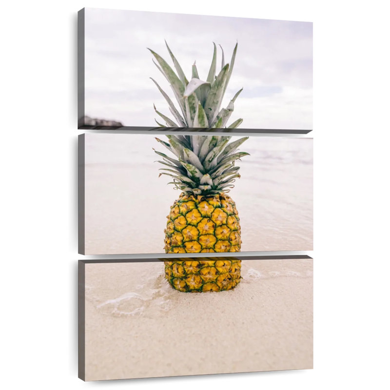 Sandy Beach Pineapple, 65" H x 42" W