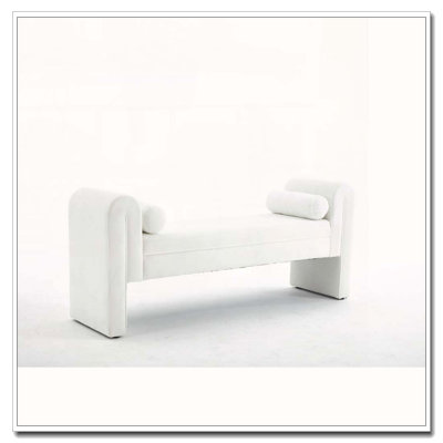 Banc de rangement surdimensionné pour vestibule et chambre à coucher