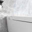 Toilettes allongées CZUBTO07-W Kiddie Furniture 1,28 gallons GPF au sol (siège inclus)