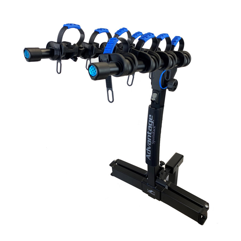Advantage Glideaway Elite Hitch Mounted 4 Bike Rack