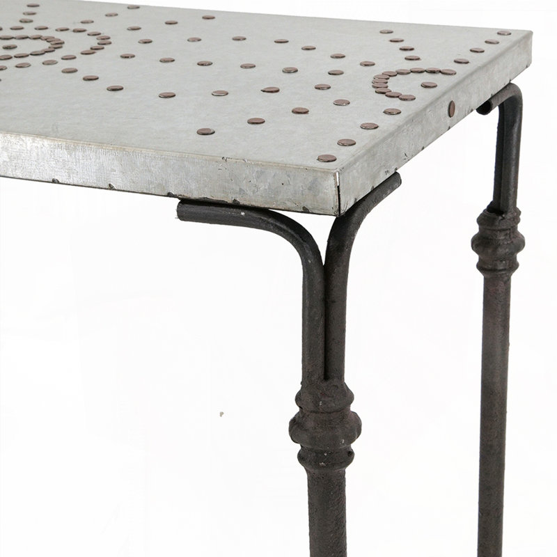Outdoor Metal Plant Stand Table