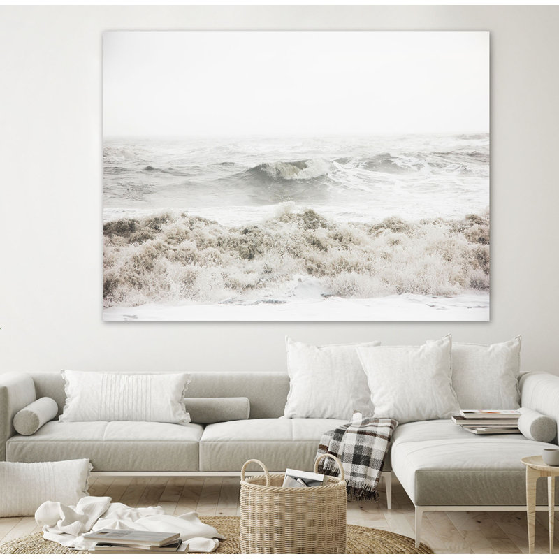Breaking Waves par Design Fabrikken, reproduction de photo sur toile tendue