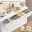 Buffet moderne 55,1 "avec tablettes réglables Arnolf-126878645