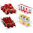 Sorbus Clear Stackable Kitchen and Fridge Storage Bins in 4 Variety Pack