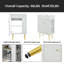 Meuble-lavabo sur pied simple 21,6 po avec plateau en marbre de culture Merieme