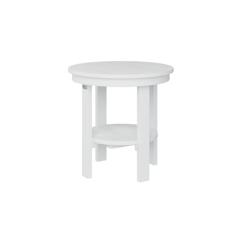 Table de salle à manger ronde Berlin, Blanc