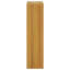Armoire à miroir en bois de teck massif 11,8 po x 3,9 po x 15,7 po