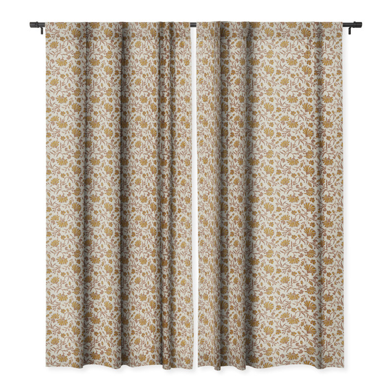 Nereine Blackout Curtain Pair, 50" W x 84" L