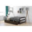 Lit plateforme simple avec deux tiroirs-113432435