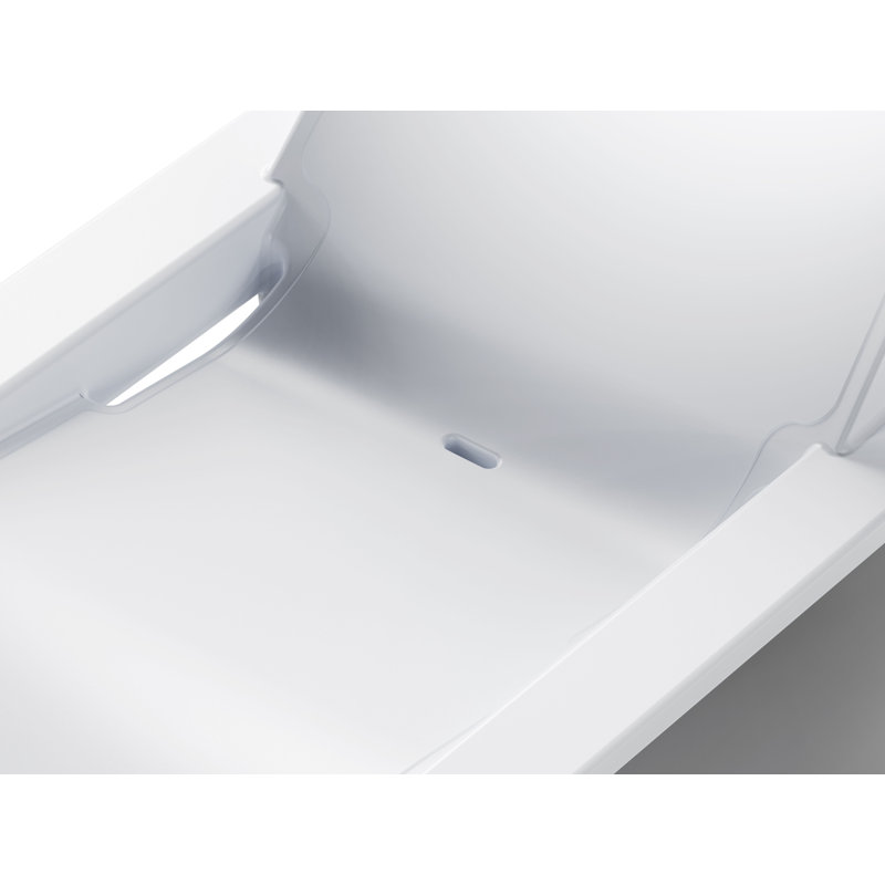 Deck Outdoor Chaise Lounge, Highcloue White