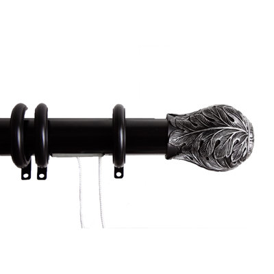 Sikorski Adjustable Single Curtain Rod