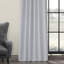 Rideau simple occultant en polyester l 50 po Betria-653033686-653033667