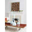 Frosted Corkscrew Floor Vase