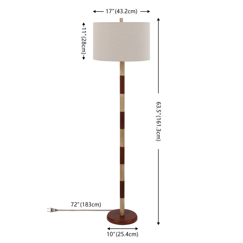 Suzy 62" Resin Floor Lamp