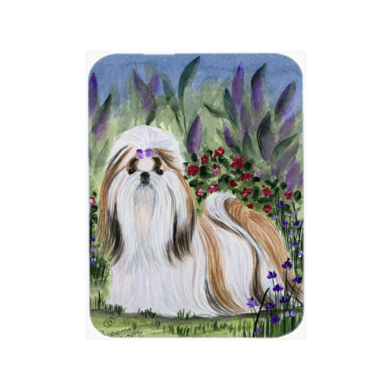 Planche à découper en verre Shih Tzu