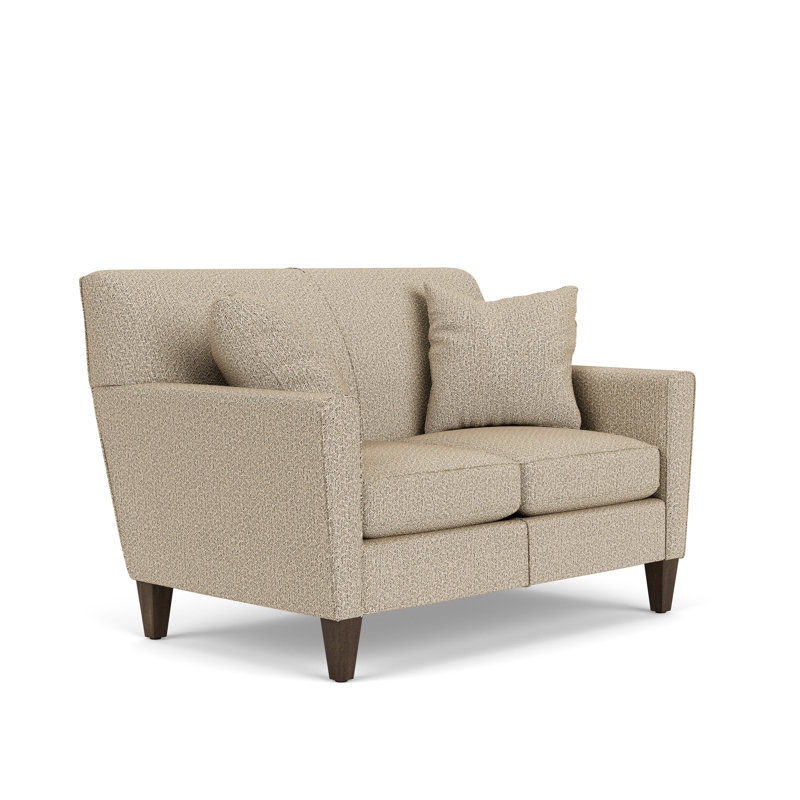 Upholstered 54'' Loveseat, Fossil Polypropylene/Olefin