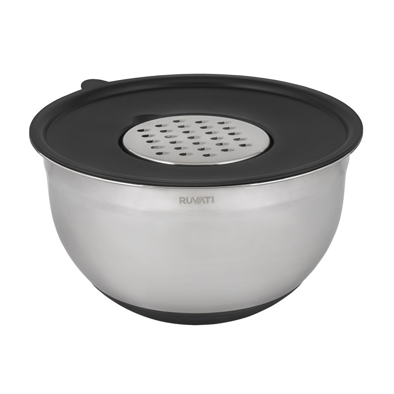 Ruvati Wood Platform With Mixing Bowl And Colander (complete Set) For Workstation Sinks - Rva1288