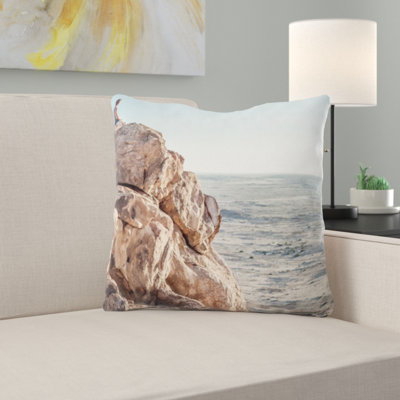 Coussin décoratif voyageur