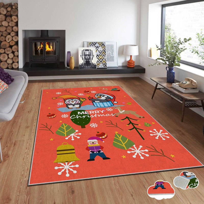 Premium Velvet Area Rug (31.5 x 55.1 inches), 100% Polyester, 740 g/m² | Non-Slip Dot Underside, Laminated Sponge for Comfort | Easy to Clean, Machine Washable at 86°F | Perfect for Home & Office Décor
