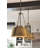 Cartwright Medium One Light Drum Pendant w/ Bold Rivets-651739488