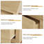 6 Drawer Modern Wooden Dresser with Handleless Design, Wide Storage Chest for Bedroom Living Room Entryway-1786899267