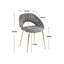 Chaise d'appoint large 22,44 po Terrico-127680436