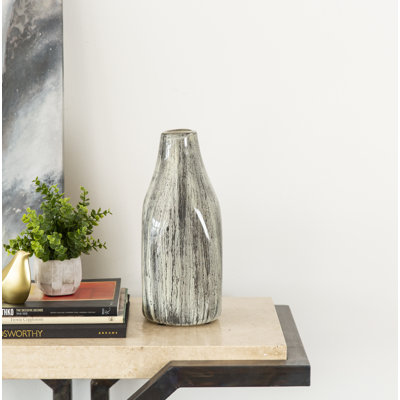 Handmade Recycled Glass Table Vase