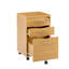 Denzel Under Desk Mobile Pedestal 3 Drawer Unit, Filing Cabinet-113768067