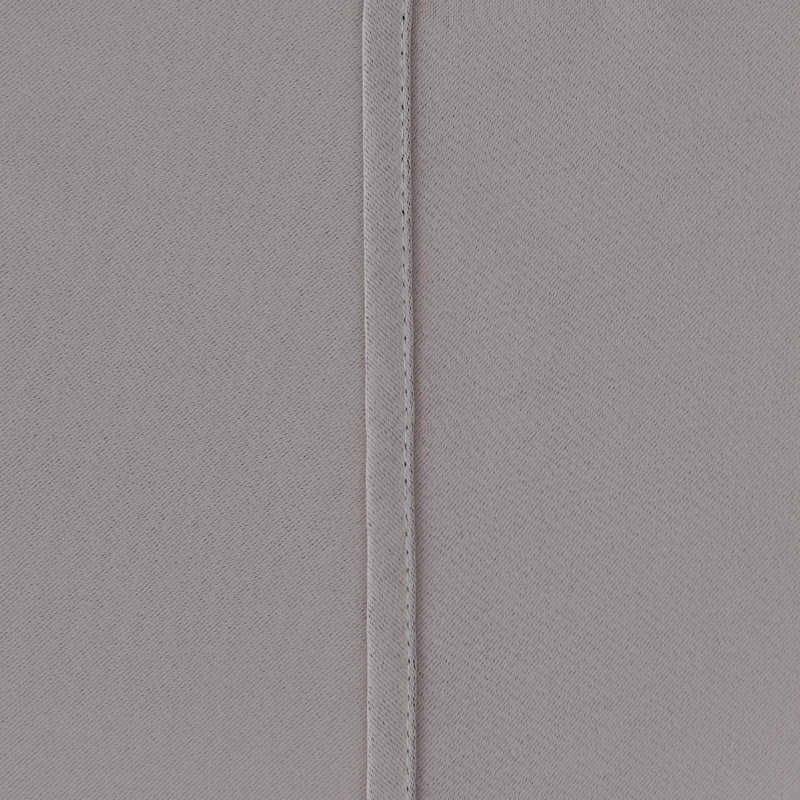 My Home Store Ultra-Soft Blackout Curtains Enguerran with Eyelets and Tie Backs, Silver, 167 W x 182cm D